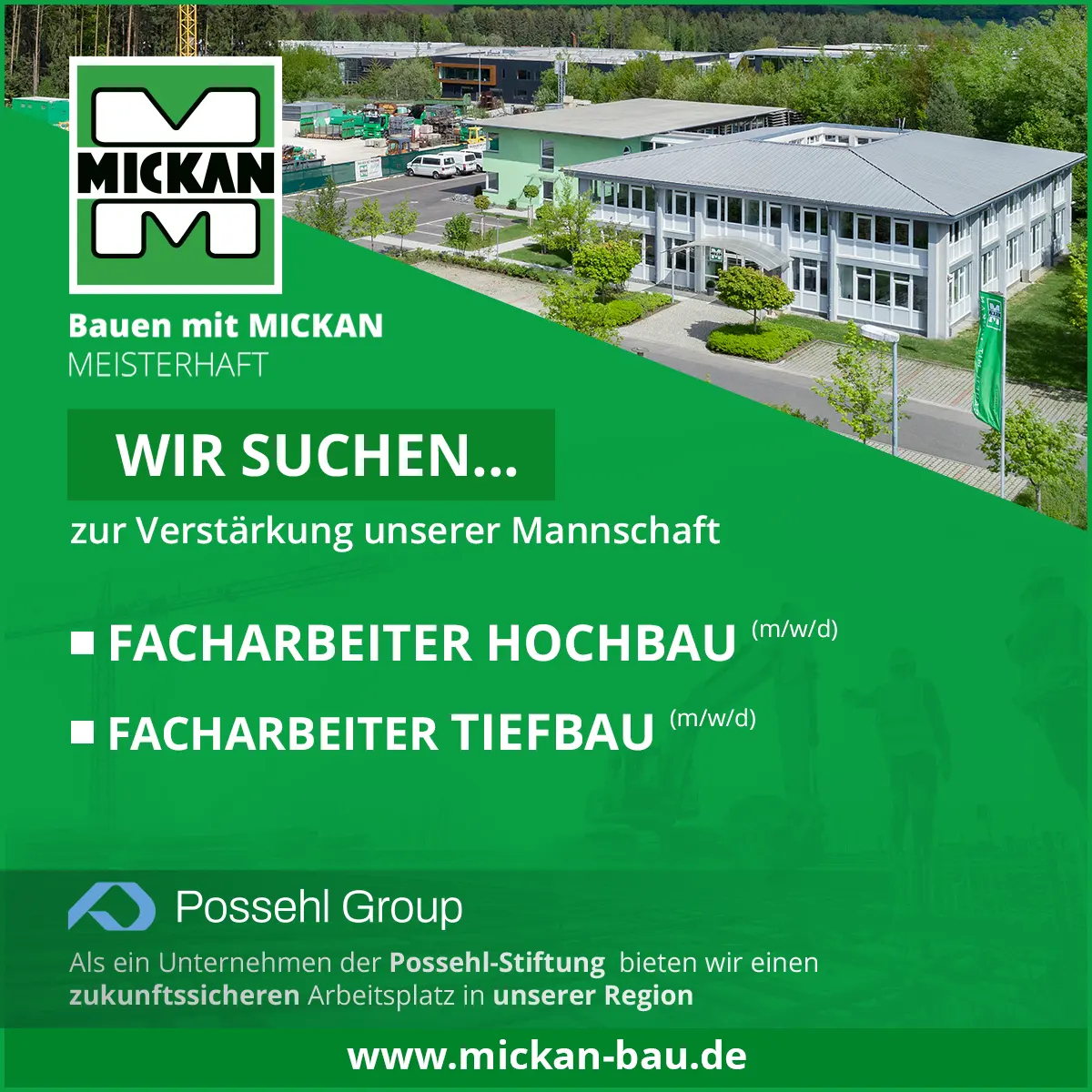 Wir suchen ...